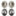 Front Rear Disc Brake Rotors Kit For 2007-2012 Hyundai Veracruz K8-101520