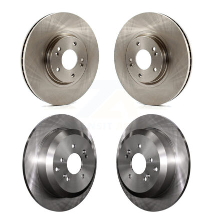 Front Rear Disc Brake Rotors Kit For 2007-2012 Hyundai Veracruz K8-101520