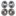 Front Rear Disc Brake Rotors Kit For Nissan Rogue Select K8-101525