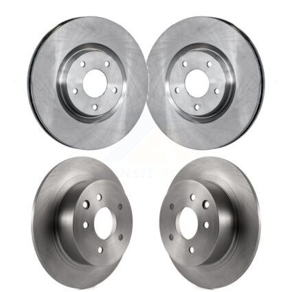 Front Rear Disc Brake Rotors Kit For 2007-2012 Nissan Sentra SE-R Spec V K8-101526