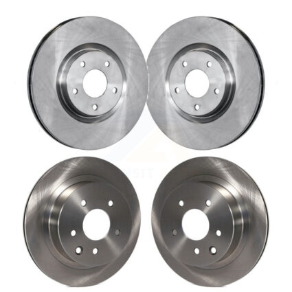 Front Rear Disc Brake Rotors Kit For 2014-2017 Nissan Juke Nismo RS K8-101527