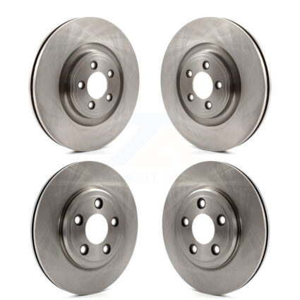 Front Rear Disc Brake Rotor Kit For 2006 Jaguar S-Type Supercharged To Chassis VIN #N52047 K8-101532