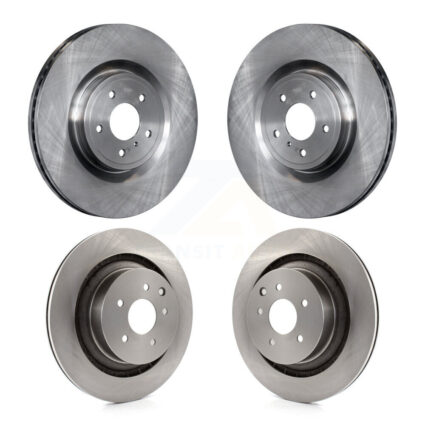 Front Rear Disc Brake Rotors Kit For 2009-2013 INFINITI G37 RWD With Brembo Brakes K8-101543