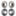 Front Rear Disc Brake Rotors Kit For 2010-2014 Toyota FJ Cruiser K8-101547