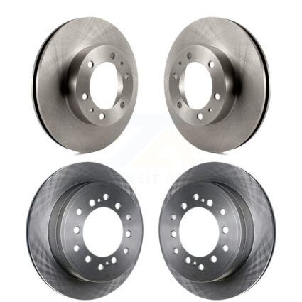 Front Rear Disc Brake Rotors Kit For 2010-2014 Toyota FJ Cruiser K8-101547
