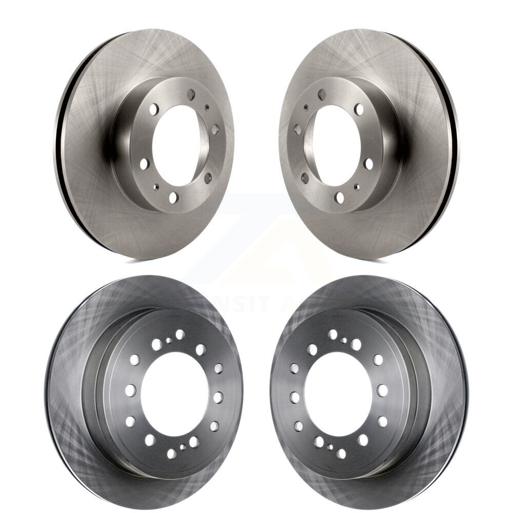 Front Rear Disc Brake Rotors Kit For 2010-2014 Toyota FJ Cruiser K8-101547