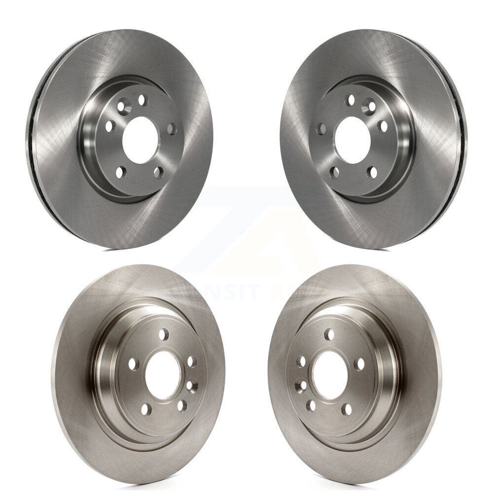 Front Rear Disc Brake Rotors Kit For Volvo S60 V70 With 300mm Diameter Rotor K8-101559