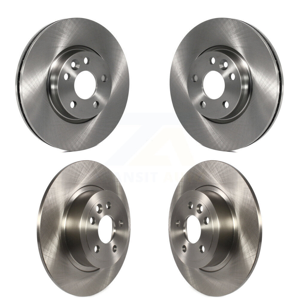 Front Rear Brake Rotors Kit For Land Rover Range Evoque With 300mm Diameter Rotor K8-101561