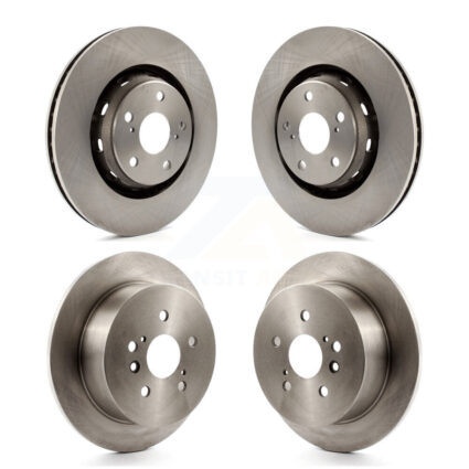 Front Rear Disc Brake Rotors Kit For 2009-2016 Toyota Venza K8-101562