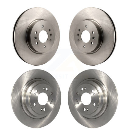 Front Rear Disc Brake Rotors Kit For 2009-2014 Acura TL K8-101565