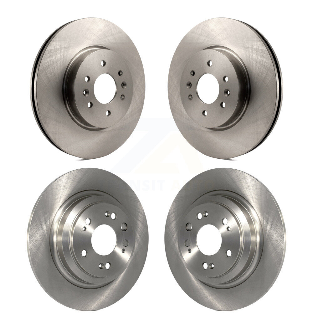 Front Rear Disc Brake Rotors Kit For 2009-2014 Acura TL K8-101565