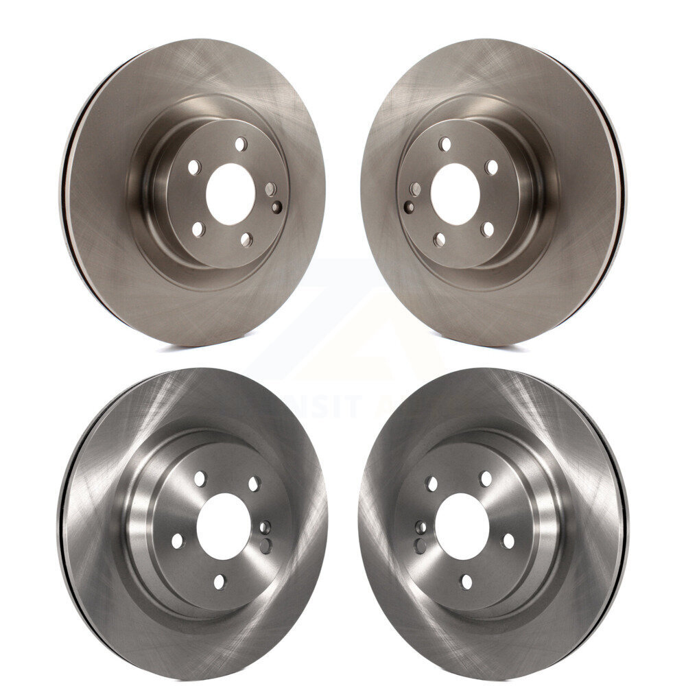 Front Rear Brake Rotors Kit For Mercedes-Benz S550 S450 SL550 CL550 S350 S400 S600 CL600 K8-101566