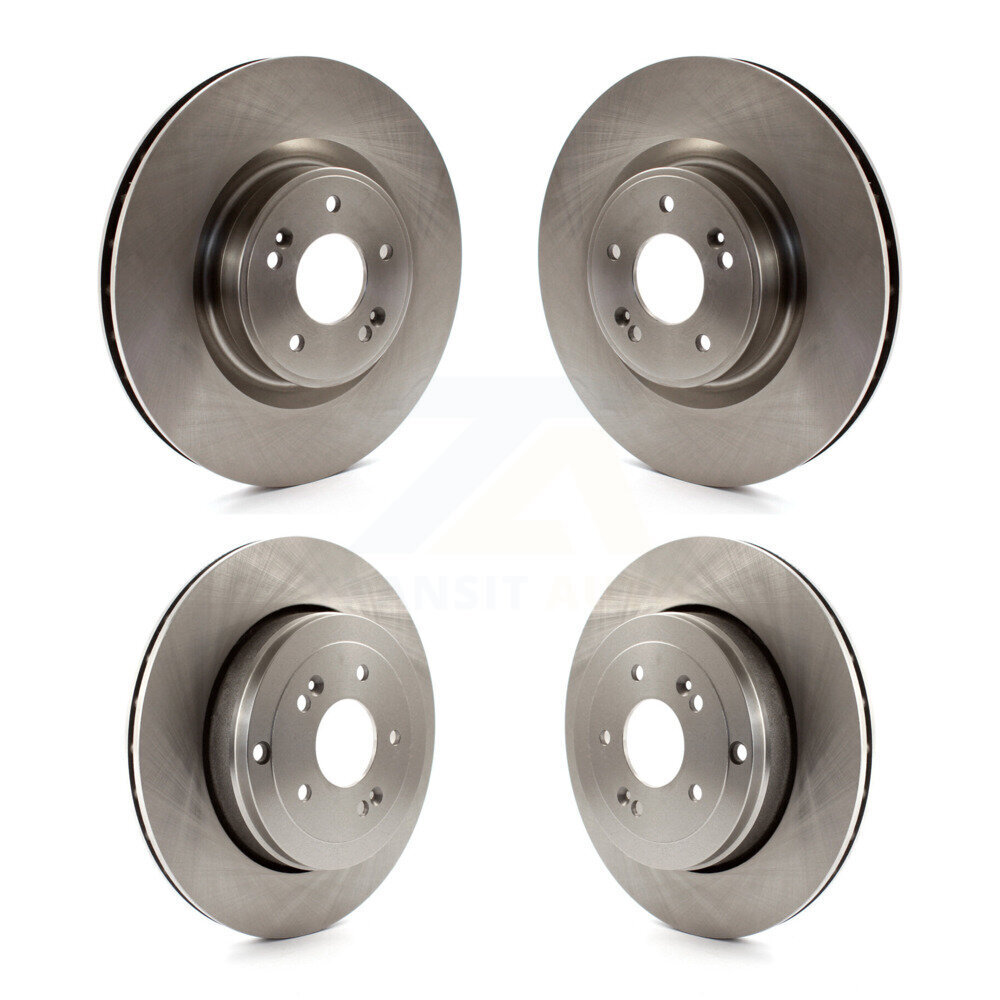 Front Rear Disc Brake Rotors Kit For Hyundai Genesis Coupe K8-101570