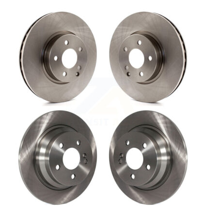 Front Rear Brake Rotors Kit For 14-16 Mercedes-Benz E250 With 322mm Diameter Rotor K8-101577