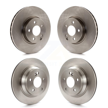 Front Rear Brake Rotors Kit For Mercedes-Benz E350 E400 With 322mm Diameter Rotor K8-101578