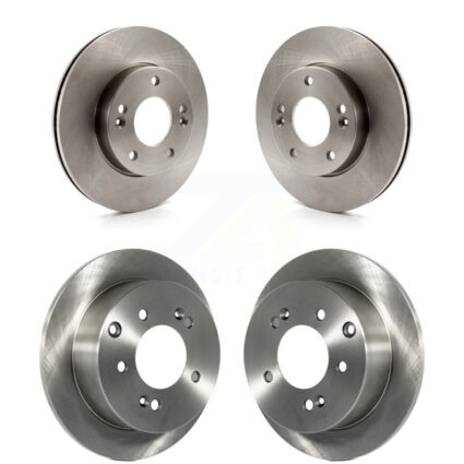Front Rear Disc Brake Rotors Kit For 2010-2011 Kia Soul 1.6L K8-101581