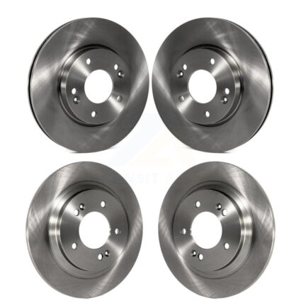 Front Rear Brake Rotors Kit For Kia Forte5 Hyundai Elantra GT With Electric Parking K8-101585