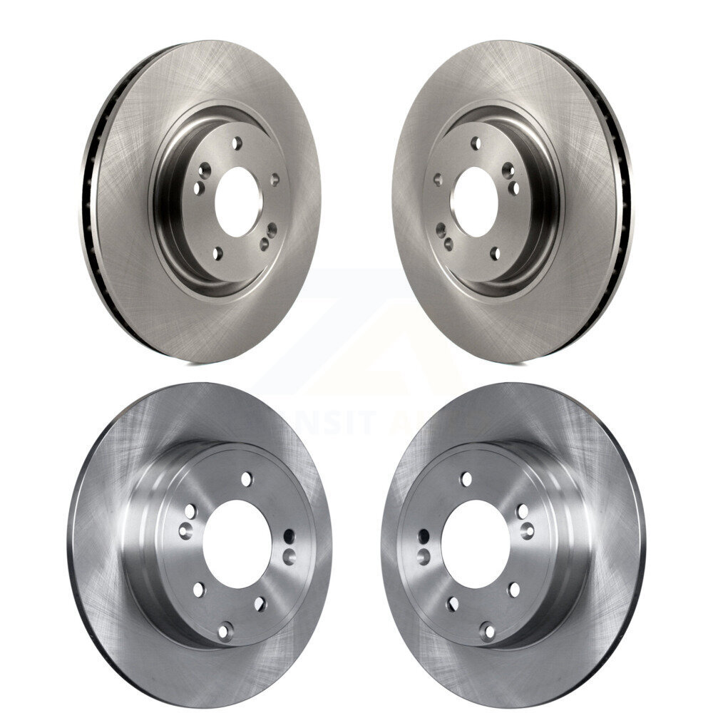 Front Rear Disc Brake Rotors Kit For Hyundai Tucson Kia Optima Cadenza Azera K8-101587