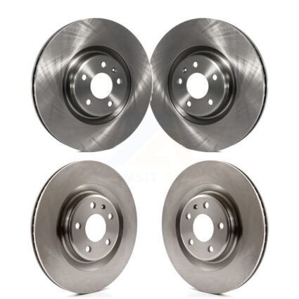 Front Rear Disc Brake Rotors Kit For Audi A6 Quattro A7 K8-101595