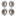 Front Rear Disc Brake Rotors Kit For Fiat 500 K8-101597