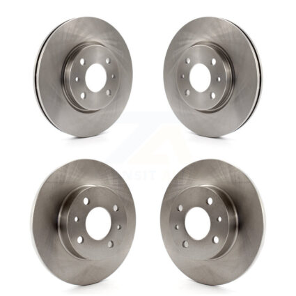 Front Rear Disc Brake Rotors Kit For Fiat 500 K8-101597