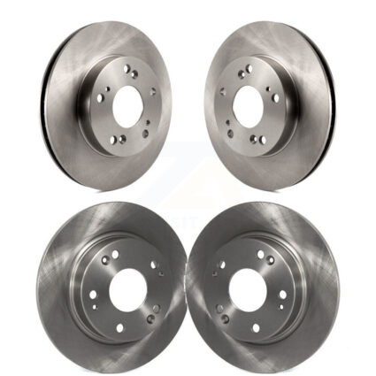 Front Rear Disc Brake Rotors Kit For Honda Civic Acura ILX K8-101598