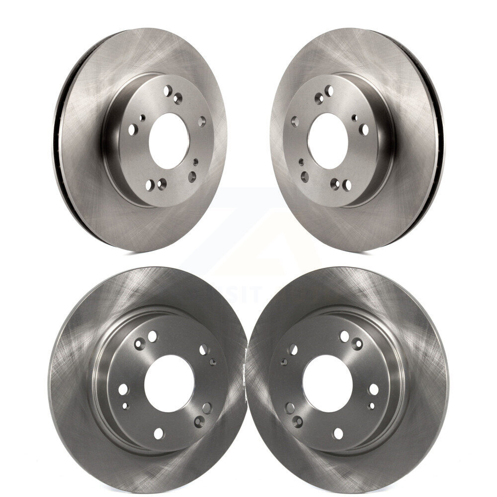 Front Rear Disc Brake Rotors Kit For Honda Civic Acura ILX K8-101598