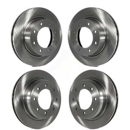 Front Rear Disc Brake Rotors Kit For 2012-2021 Nissan NV2500 NV3500 NV1500 K8-101601