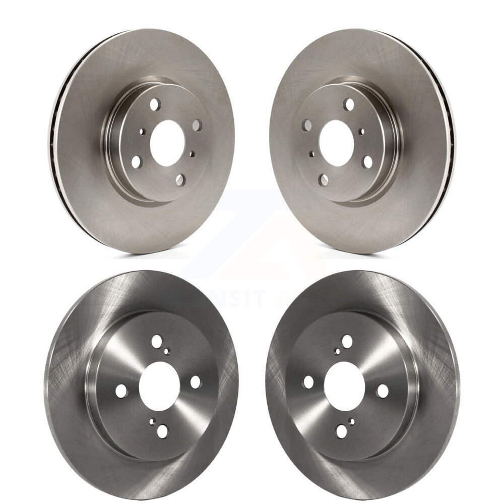Front Rear Disc Brake Rotors Kit For Toyota Yaris K8-101604