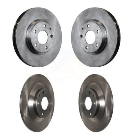 Front Rear Disc Brake Rotors Kit For 2013-2015 Mazda CX-5 K8-101608