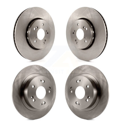 Front Rear Disc Brake Rotors Kit For 2016 Acura ILX K8-101611