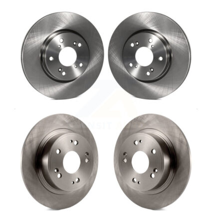 Front Rear Disc Brake Rotors Kit For Honda HR-V Accord K8-101614