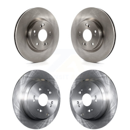 Front Rear Disc Brake Rotors Kit For 2012-2016 Honda CR-V FWD K8-101615