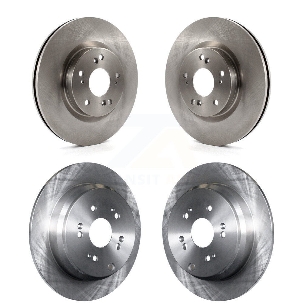 Front Rear Disc Brake Rotors Kit For 2012-2016 Honda CR-V FWD K8-101615