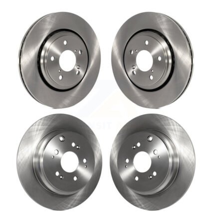 Front Rear Disc Brake Rotors Kit For 2015-2017 Honda Odyssey K8-101617