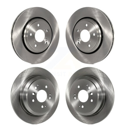 Front Rear Disc Brake Rotors Kit For Honda Pilot Ridgeline Passport K8-101618