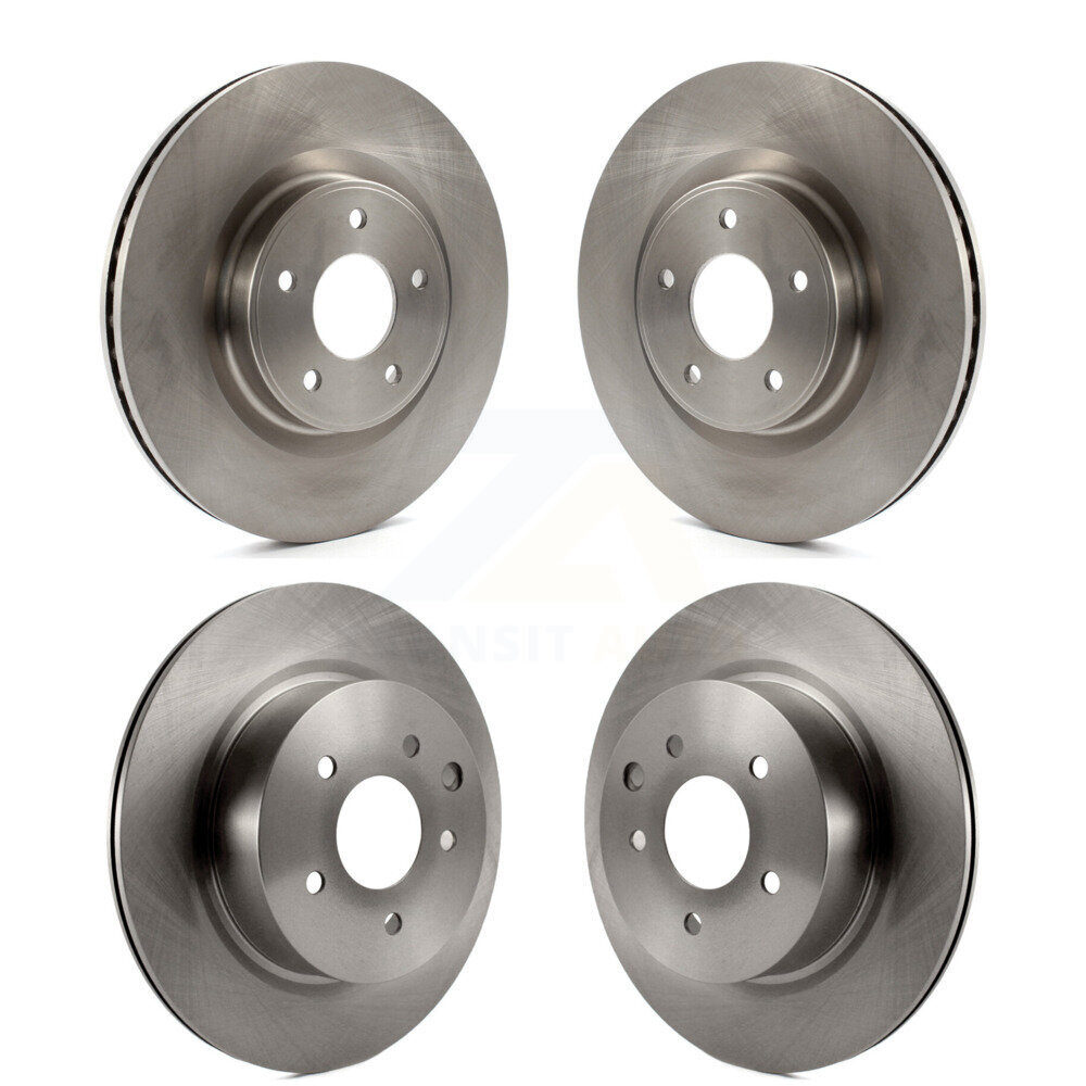 Front Rear Disc Brake Rotors Kit For 2016-2017 INFINITI QX50 K8-101620
