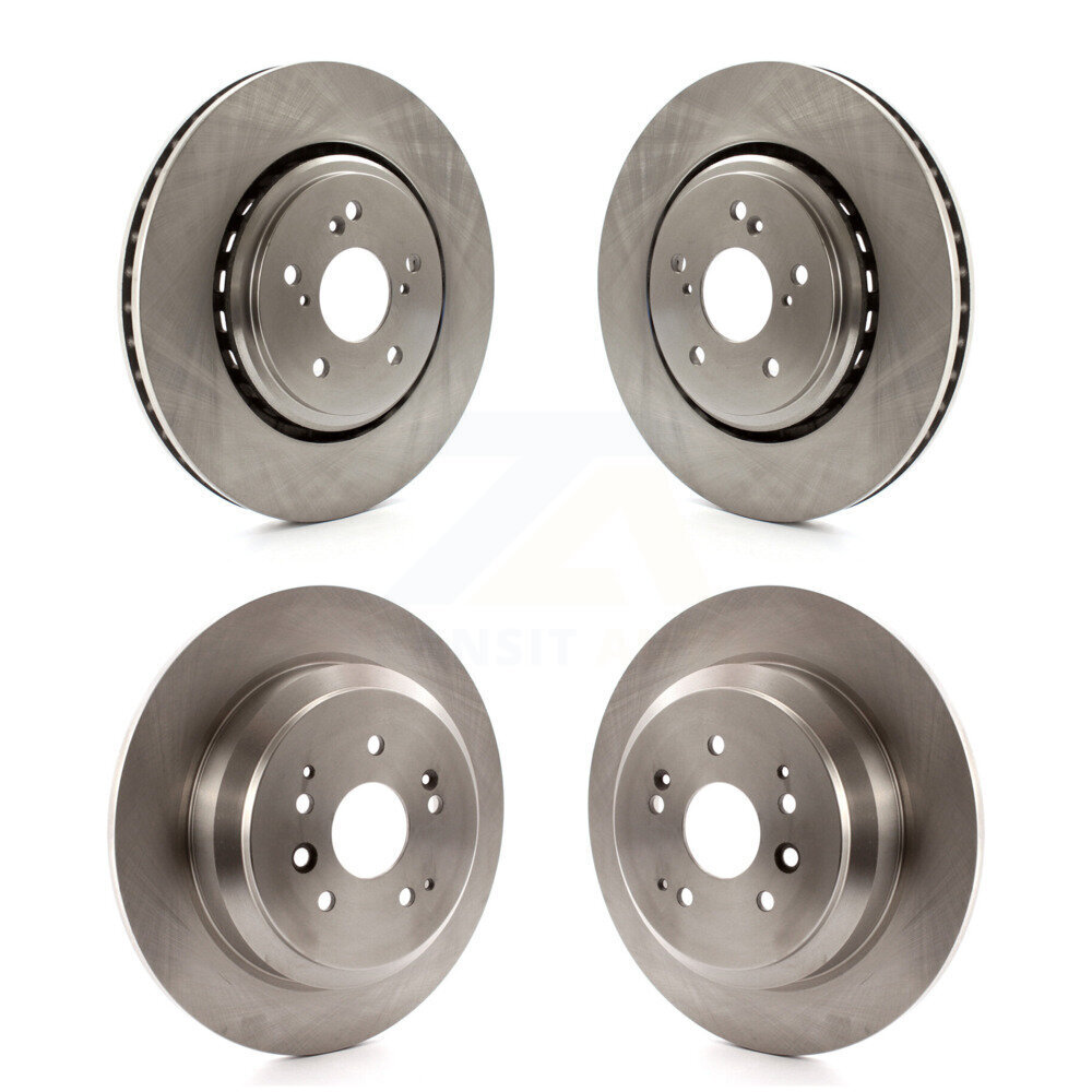 Front Rear Disc Brake Rotors Kit For 2014-2016 Acura MDX K8-101621