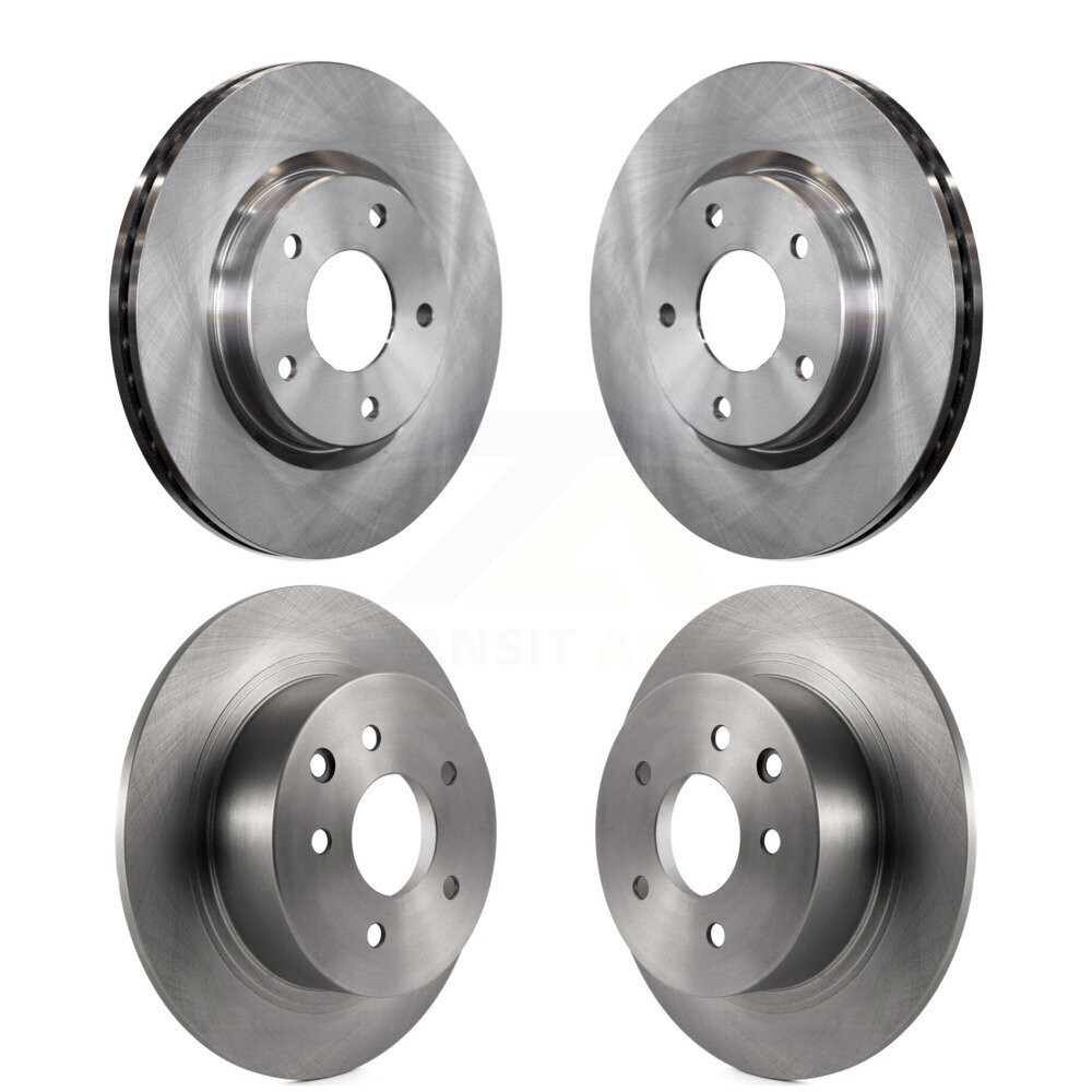 Front Rear Disc Brake Rotors Kit For Nissan Sentra K8-101629