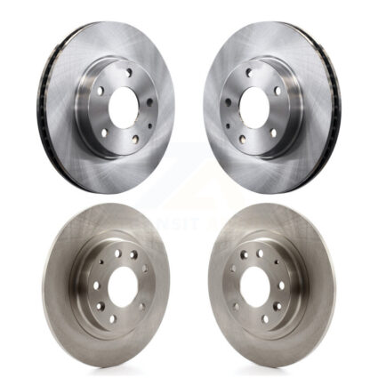Front Rear Disc Brake Rotors Kit For 2016-2018 Mazda CX-3 FWD K8-101631