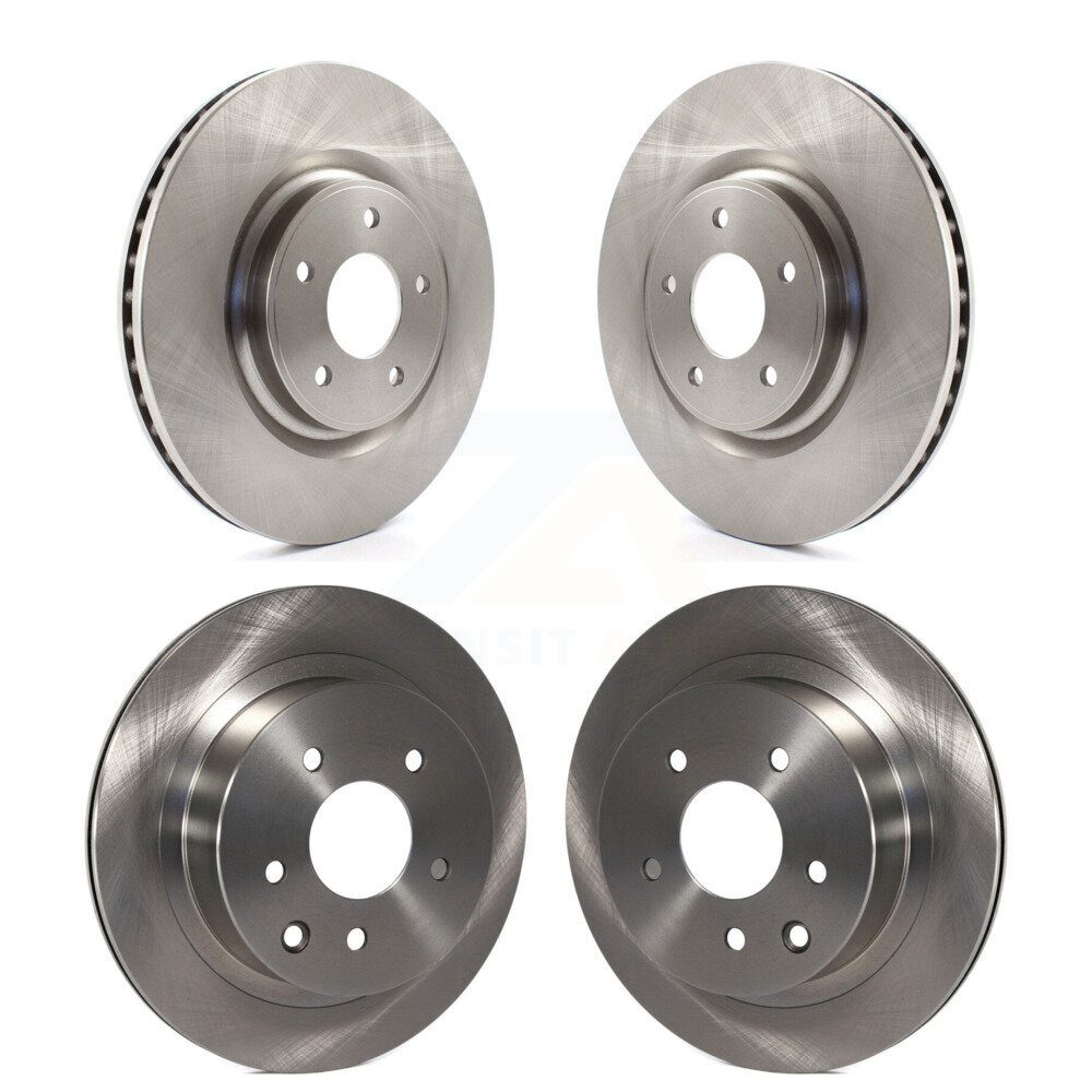 Front Rear Disc Brake Rotors Kit For Nissan Rogue K8-101635