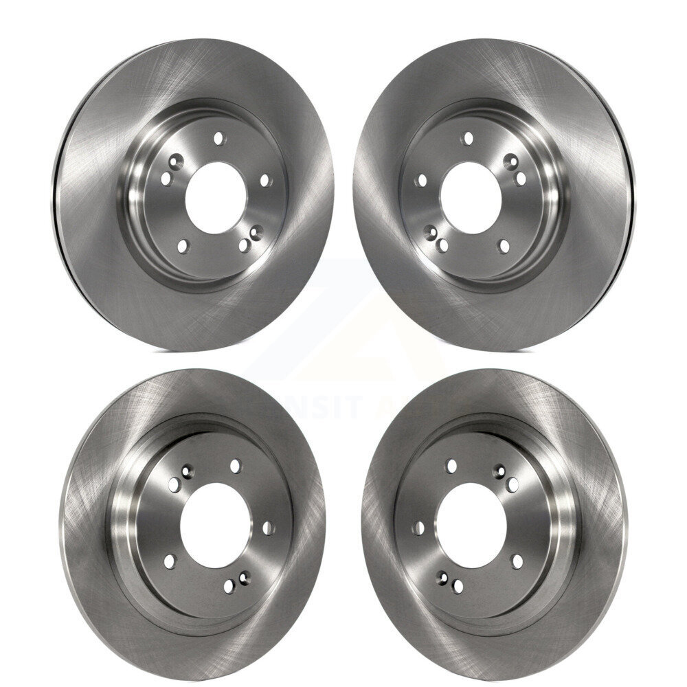 Front Rear Disc Brake Rotors Kit For Hyundai Kia Optima Elantra GT Sonata K8-101641