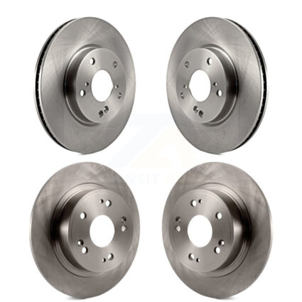 Front Rear Disc Brake Rotors Kit For 2017 Honda Accord LX-S K8-101643