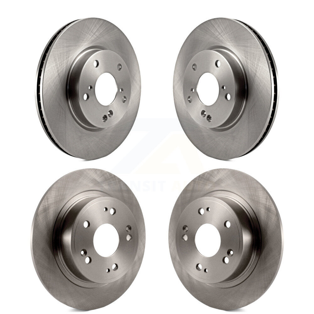 Front Rear Disc Brake Rotors Kit For 2017 Honda Accord LX-S K8-101643