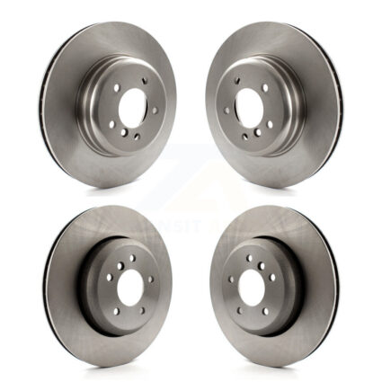 Front Rear Disc Brake Rotors Kit For BMW 650i 645Ci 550i 545i 535i K8-101657