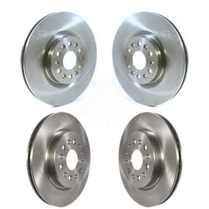 Front Rear Disc Brake Rotors Kit For Cadillac XT5 Buick Enclave XT6 K8-101658
