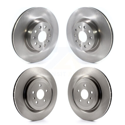 Front Rear Disc Brake Rotors Kit For 2017-2019 Cadillac CTS 6.2L K8-101665