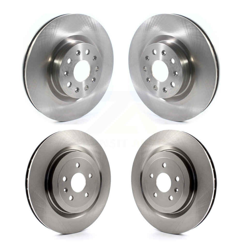 Front Rear Disc Brake Rotors Kit For 2017-2019 Cadillac CTS 6.2L K8-101665