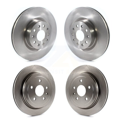 Front Rear Disc Brake Rotors Kit For Cadillac CTS K8-101666