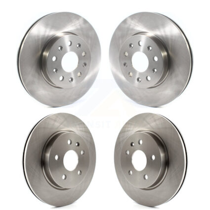 Front Rear Disc Brake Rotors Kit For Chevrolet Camaro Cadillac CT5 CT6 K8-101670
